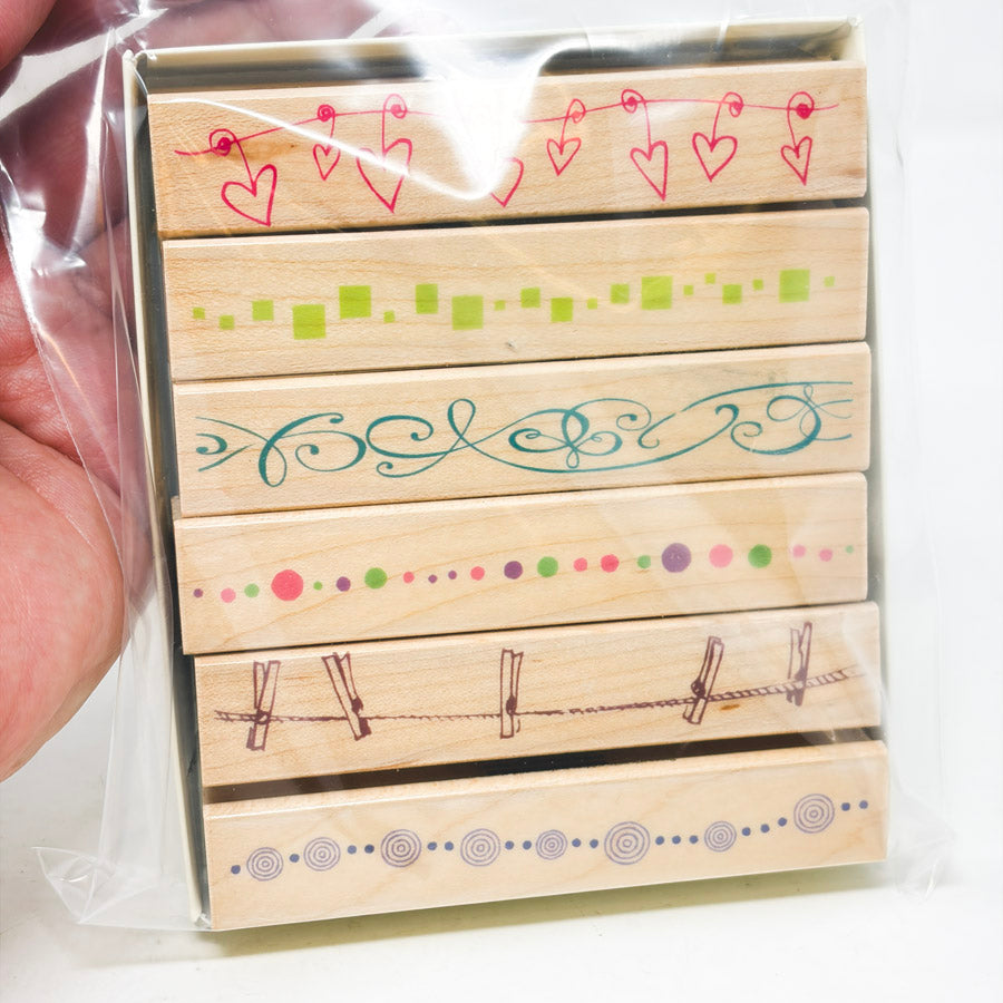 Hero Arts Embellishment Borders Stamp Set