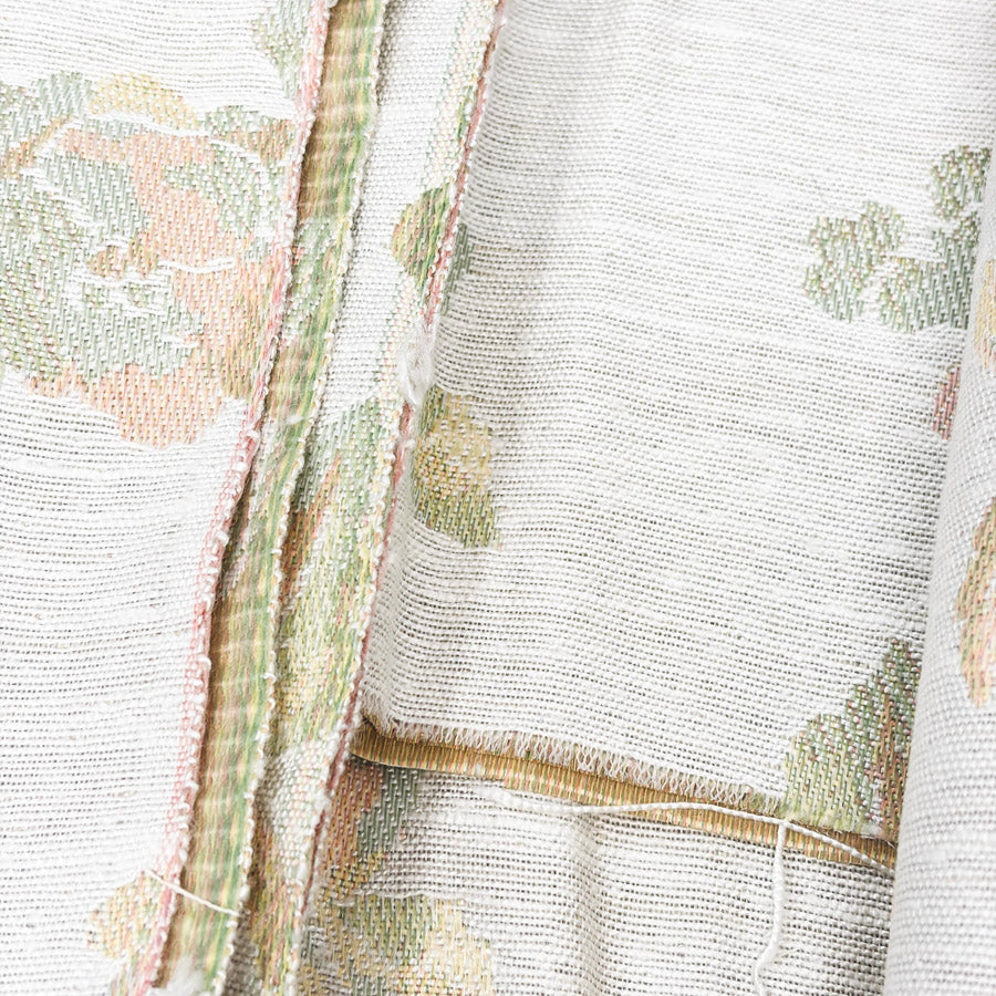 1 Yd x 54" Pastel Floral Upholstery Fabric