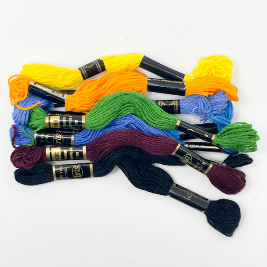 Mixed Color - Iris Craft Floss Bundle
