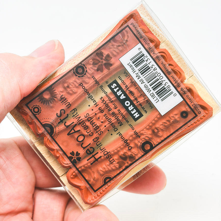 Hero Arts With All My Heart Stamp Set