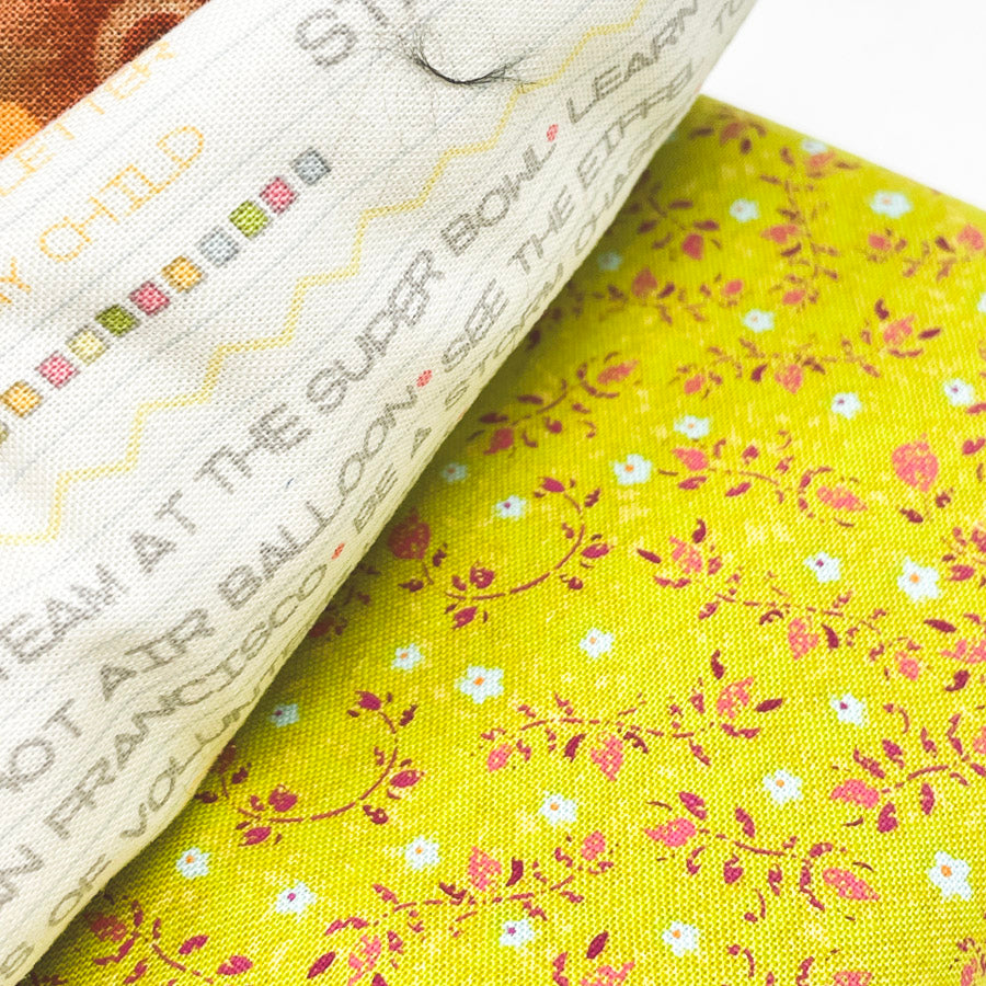 Dear Diary Fabric Remnants Bundle