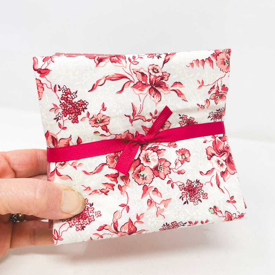 Coral Blush Fabric Remnants Bundle