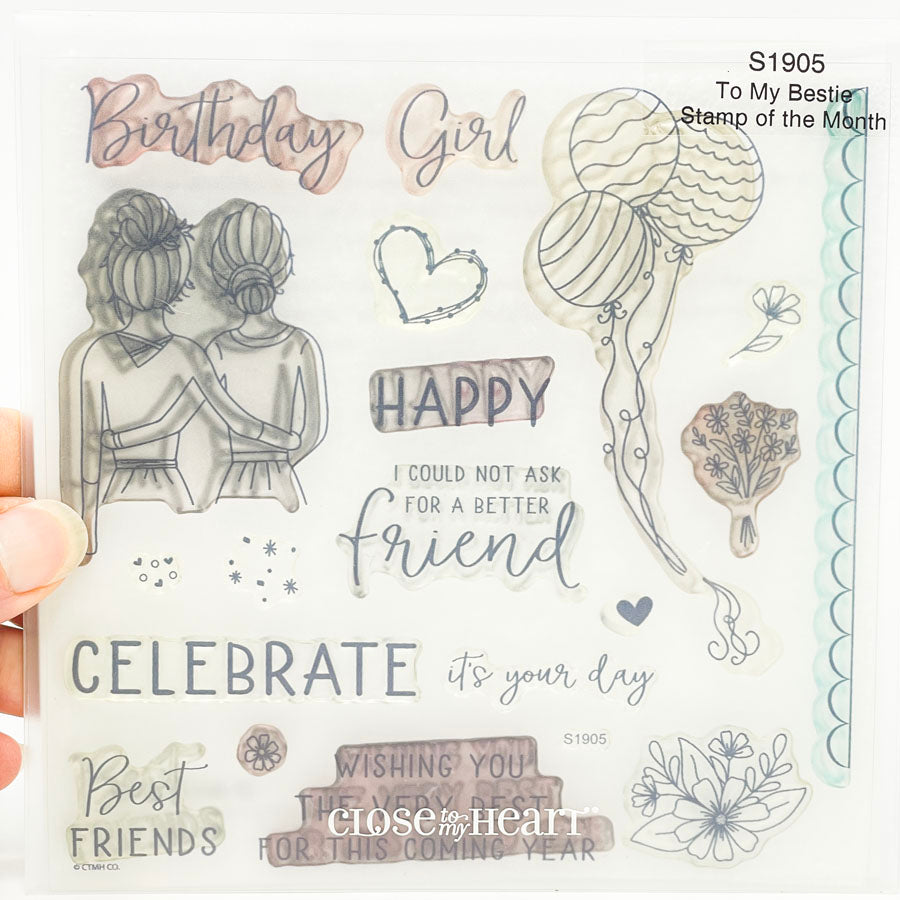Close to my Heart-Stamp of the month - you choose
