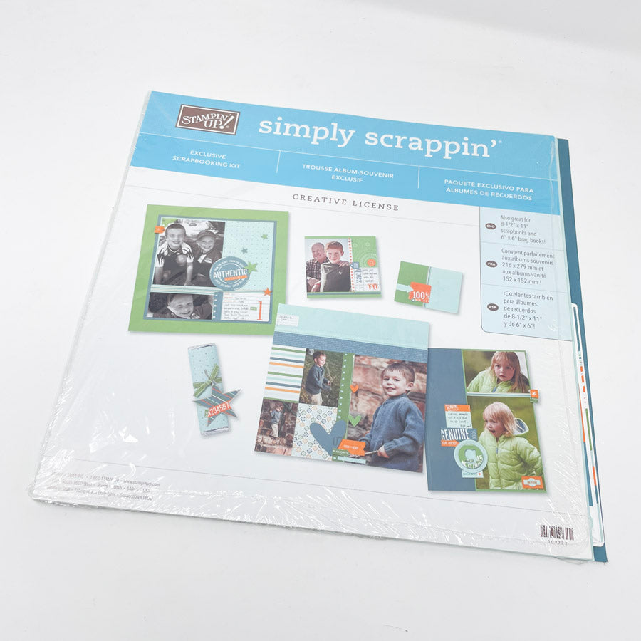 Creative License - Stampin' Up Simply Scrappin' Kit