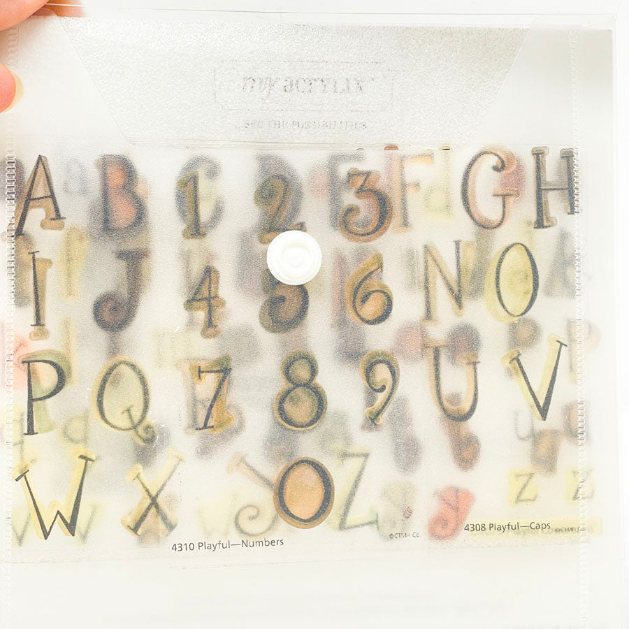 My Acrylix- Close to My Heart- You Choose