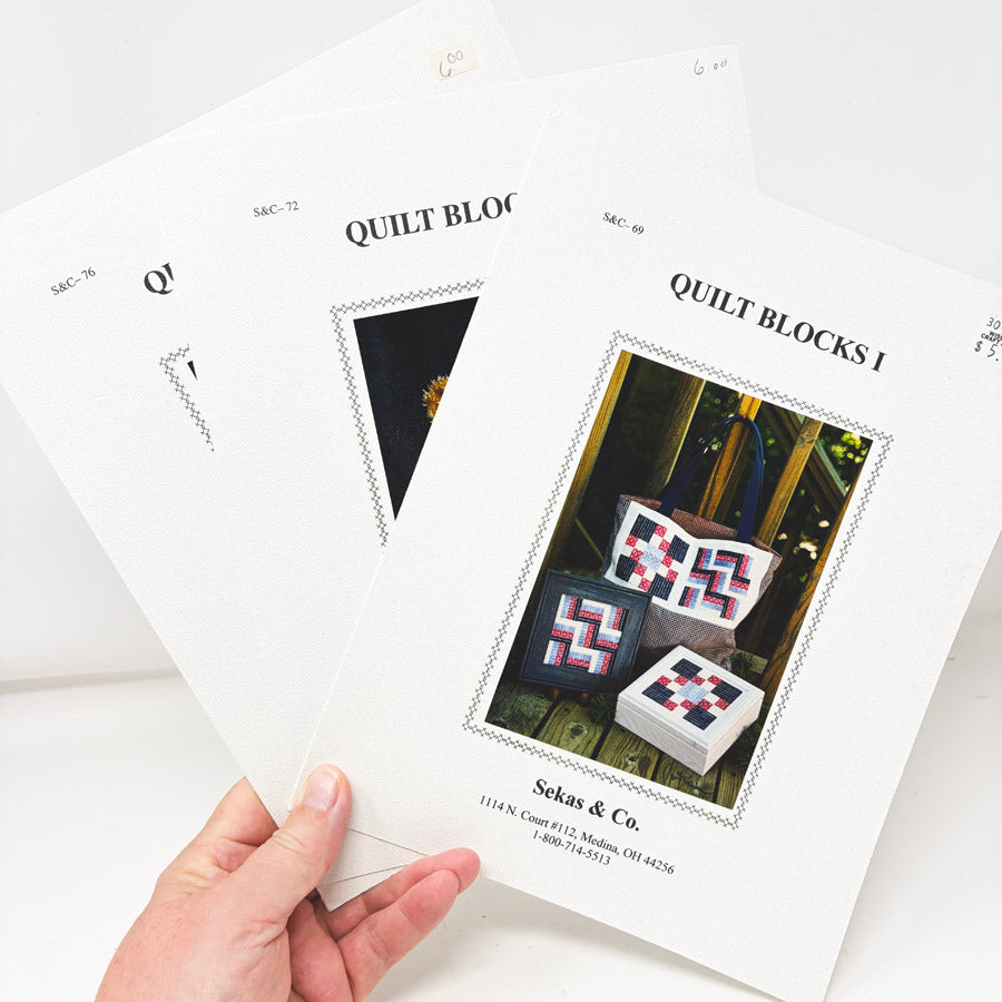 Quilt Blocks Cross Stitch Patterns – Sekas & Co.