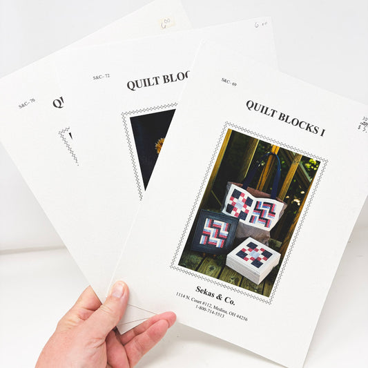 Quilt Blocks Cross Stitch Patterns – Sekas & Co.