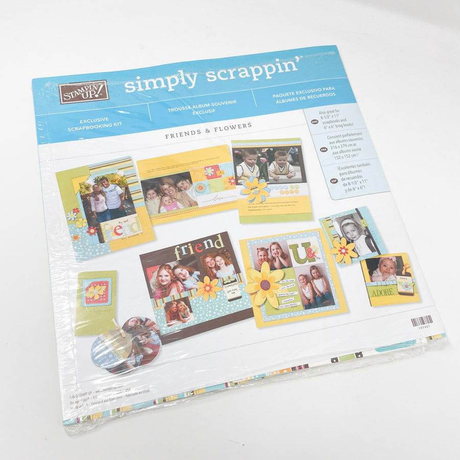 Friends & Flowers - Stampin' Up Simply Scrappin' Kit