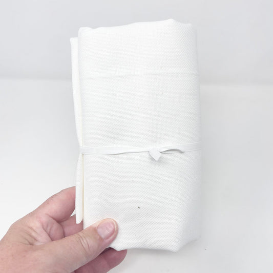 40" x 42" - 22 Count - White Aida