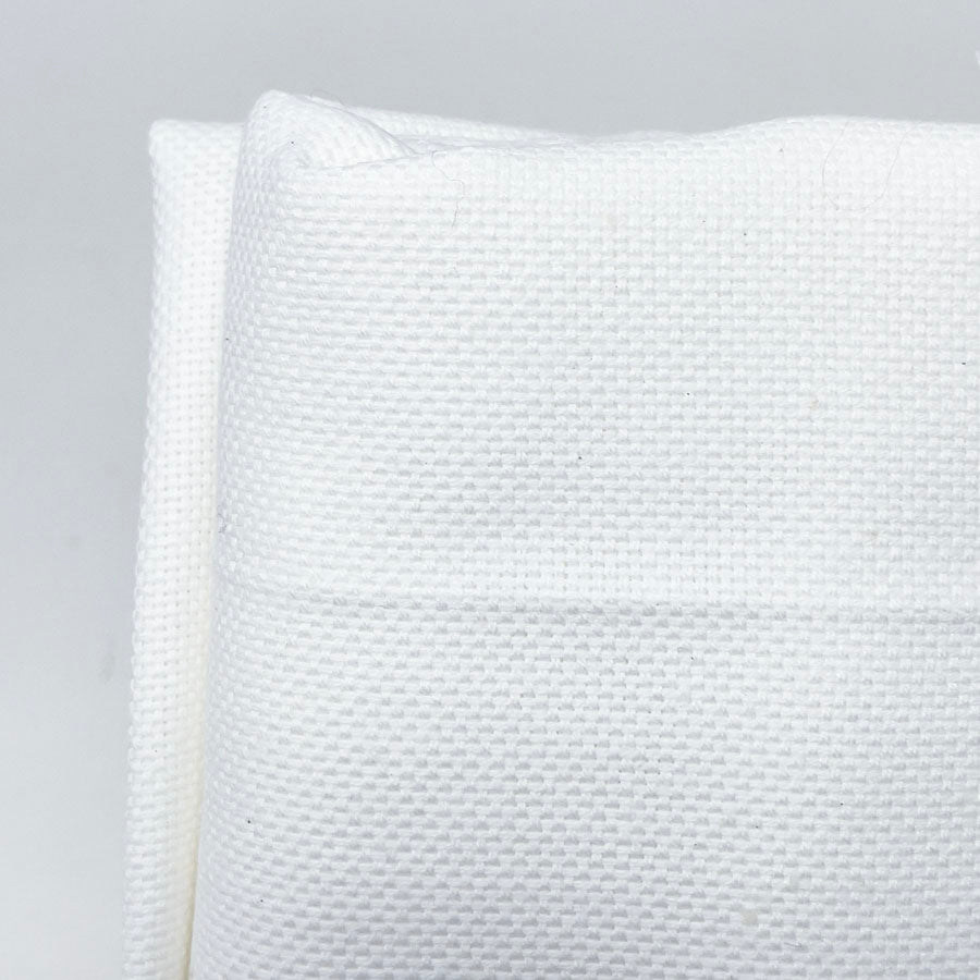 40" x 42" - 22 Count - White Aida