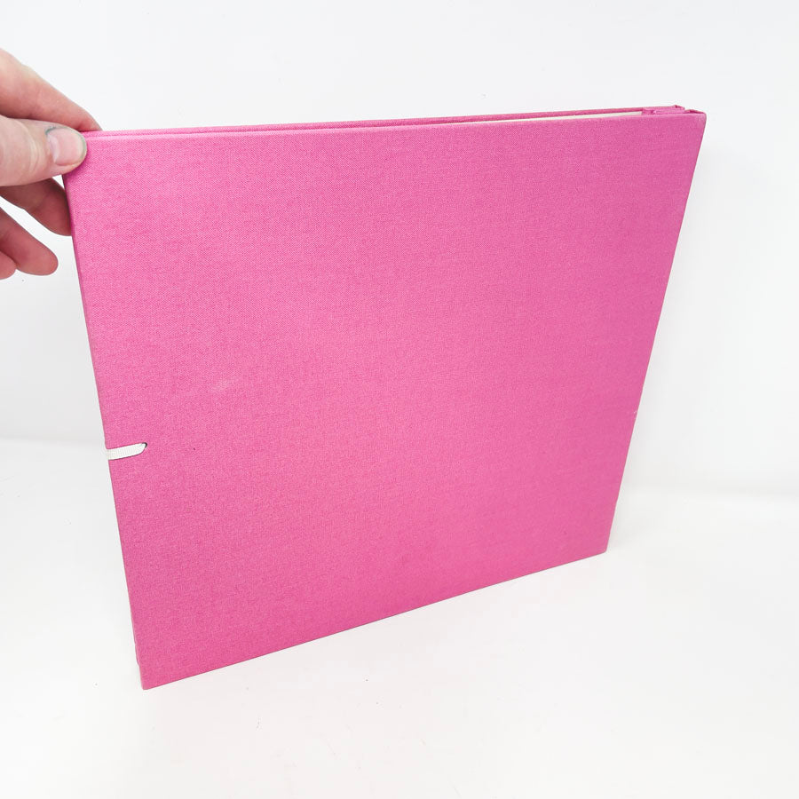 Pink Post Bound Scrapbook by Pulp