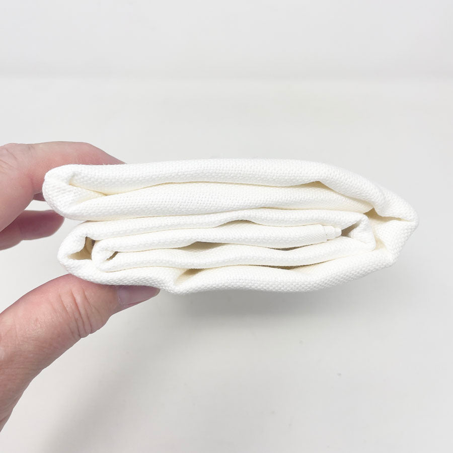 50" x 46" - 22 Count - White Aida