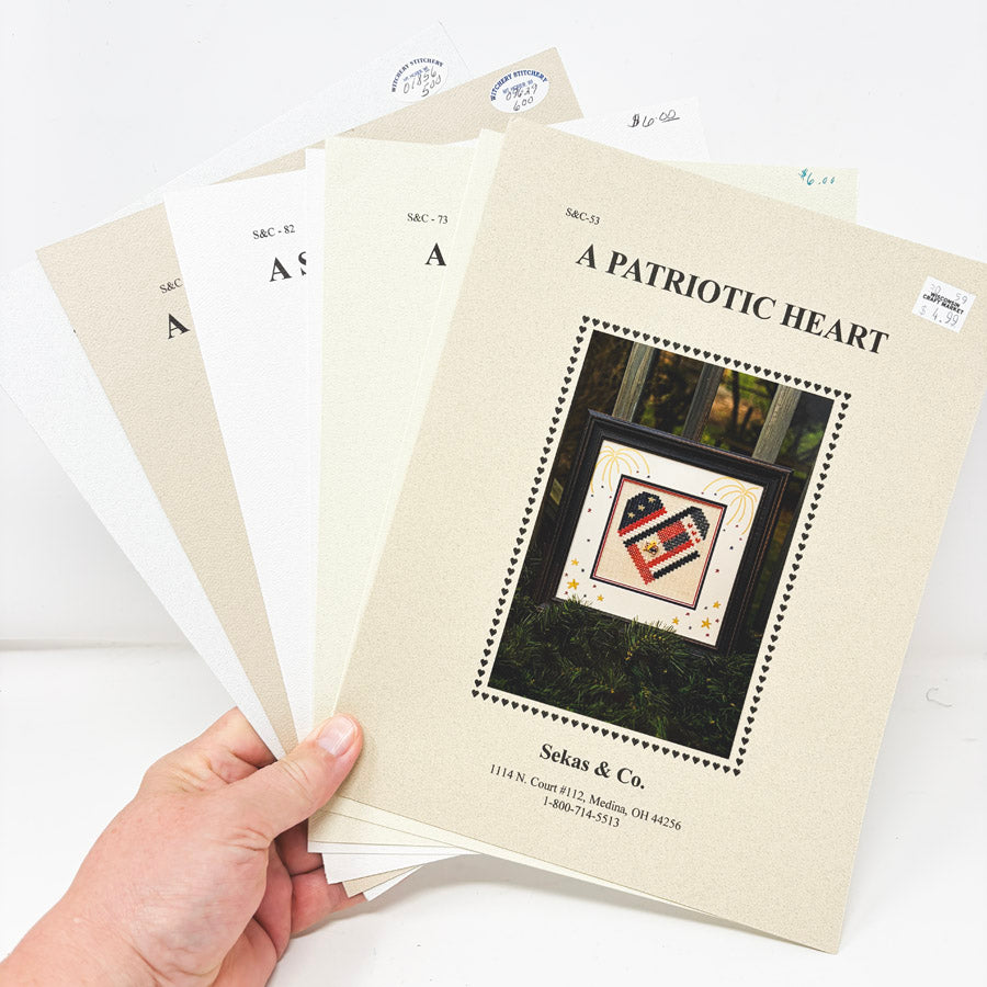 Holiday Heart Cross Stitch Patterns – Sekas & Co.