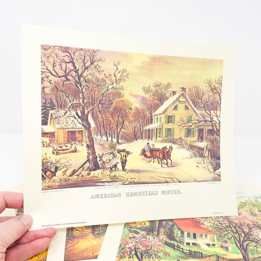 American Homestead Prints – Aspelin Art Galleries, Ltd. - 1983