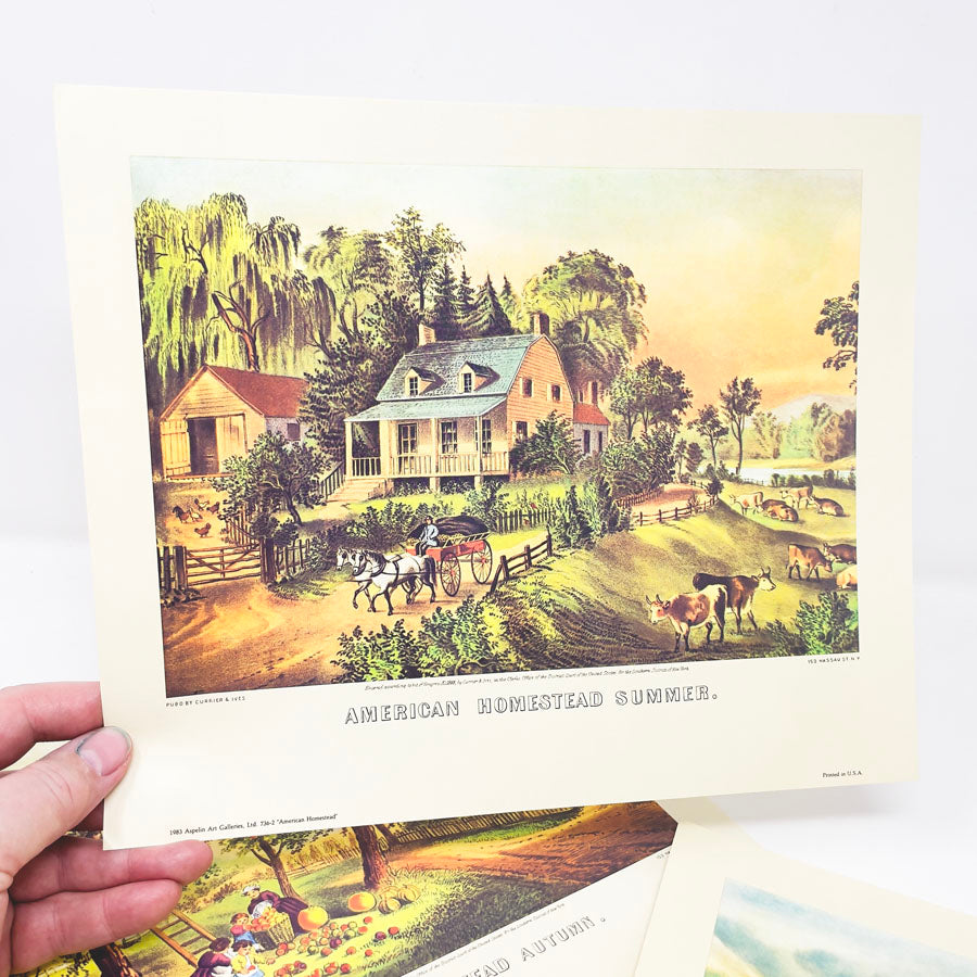 American Homestead Prints – Aspelin Art Galleries, Ltd. - 1983