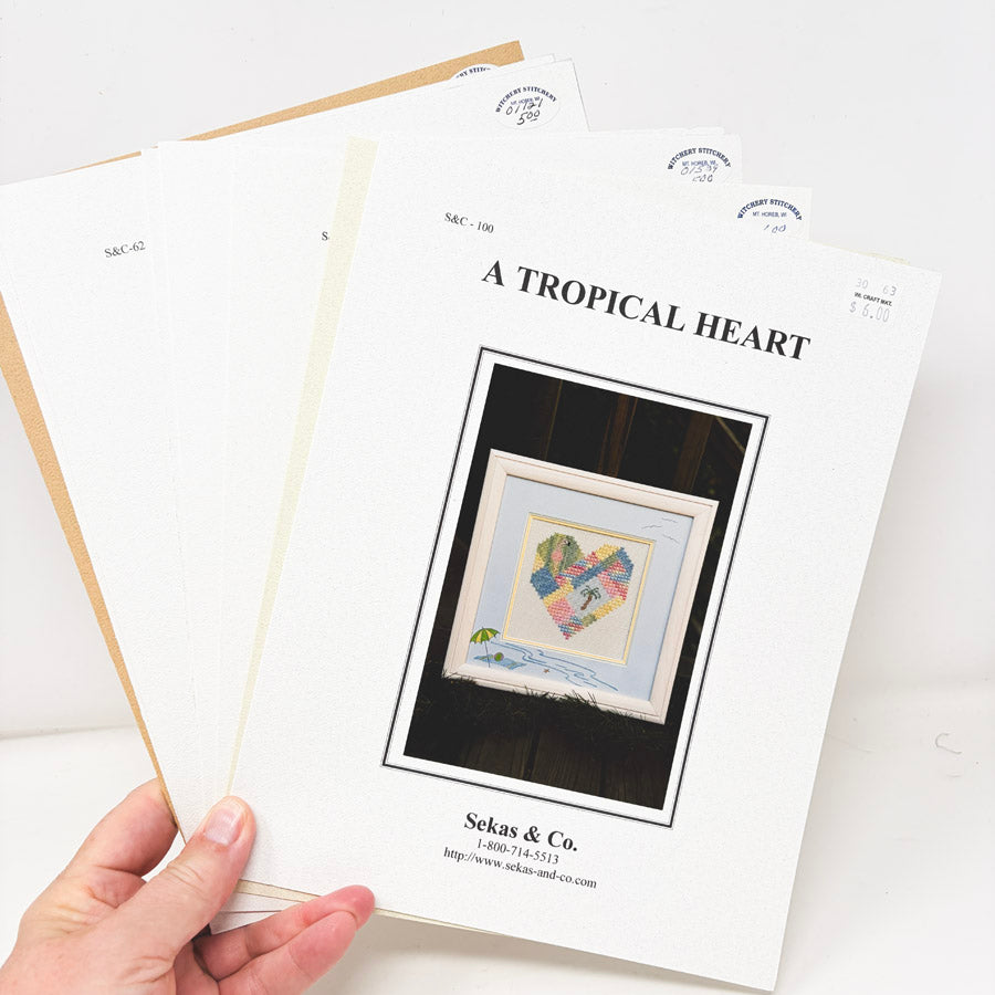 Assorted Heart Cross Stitch Patterns – Sekas & Co.