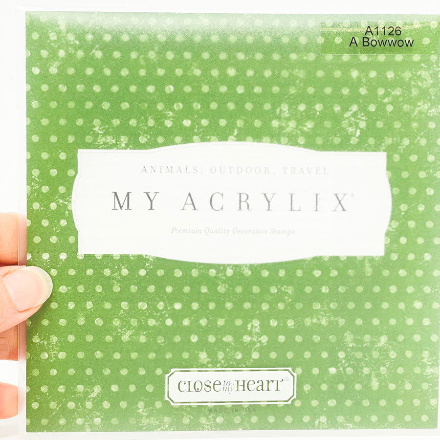 Close to my Heart-My Acrylix Stamps - you choose