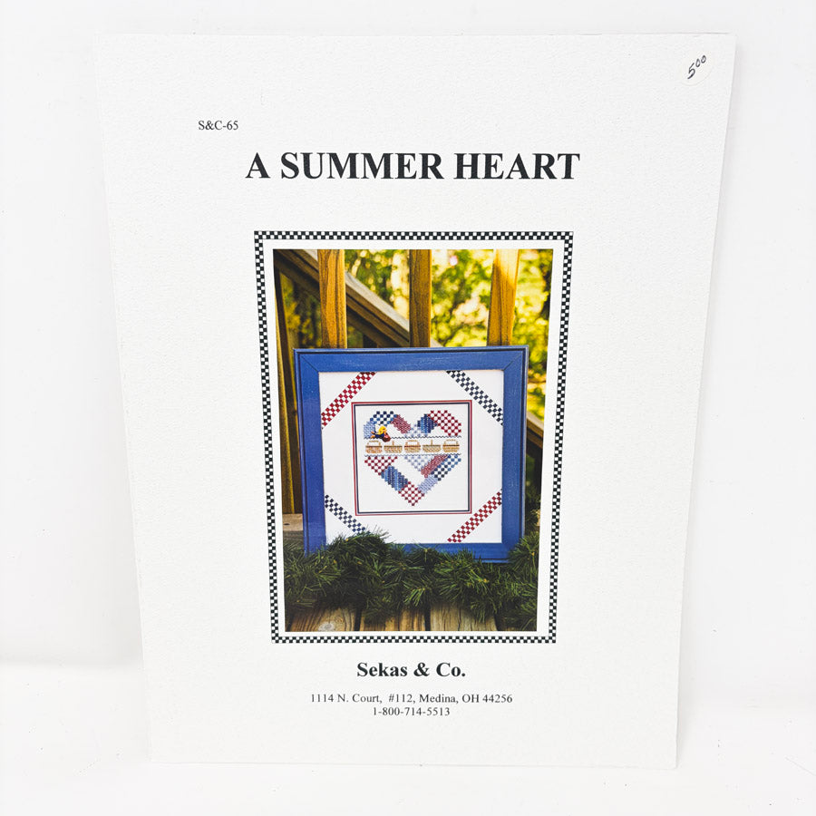 Assorted Heart Cross Stitch Patterns – Sekas & Co.
