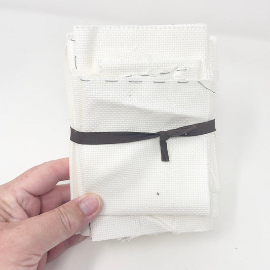 White Mixed Counts - Aida Fabric Bundle