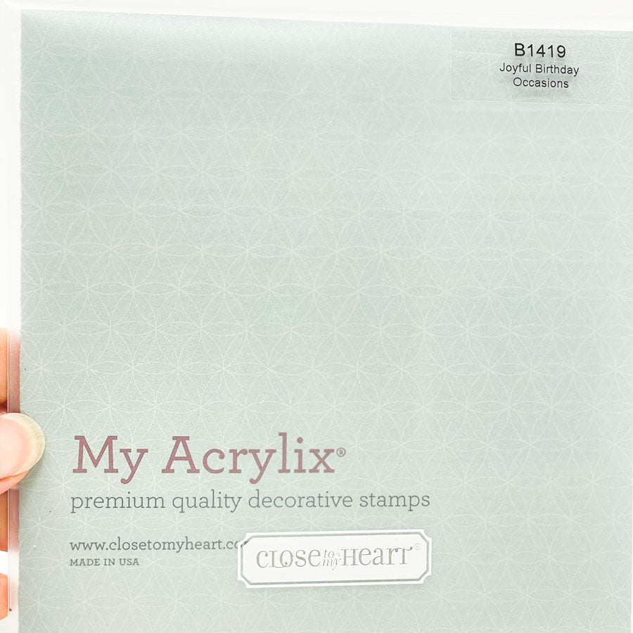 Close to My Heart- My Acrylix Premium Stamps- You Choose