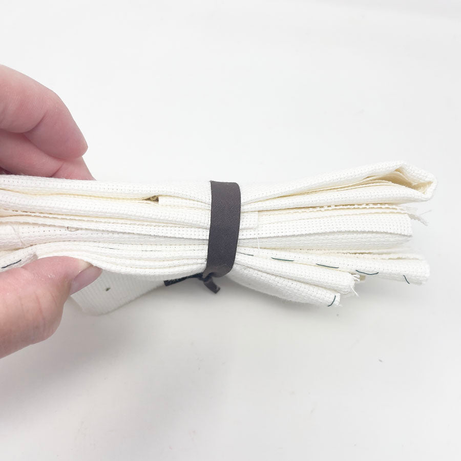 White Mixed Counts - Aida Fabric Bundle