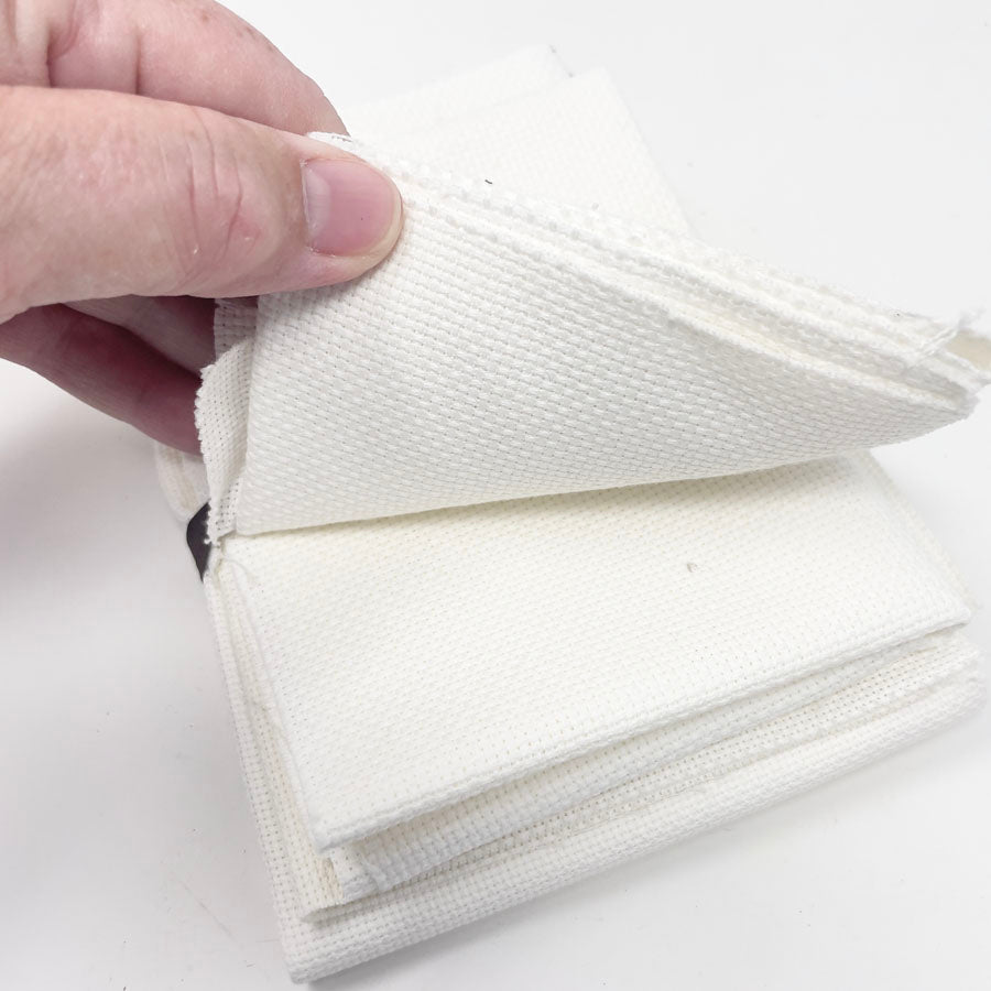 White Mixed Counts - Aida Fabric Bundle