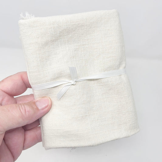 21" x 27" Natural Linen-Look Needlework Fabric