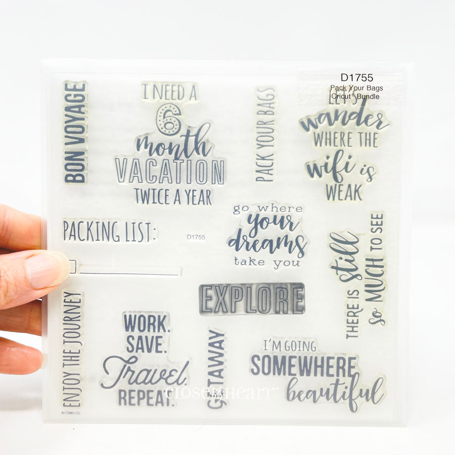 Close to My Heart- My Acrylix Stamps- You Choose