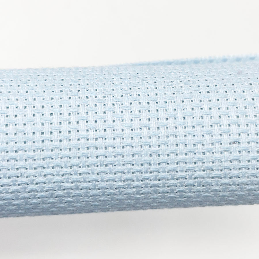 21" x 12" - 14 Count - Pale Blue Aida