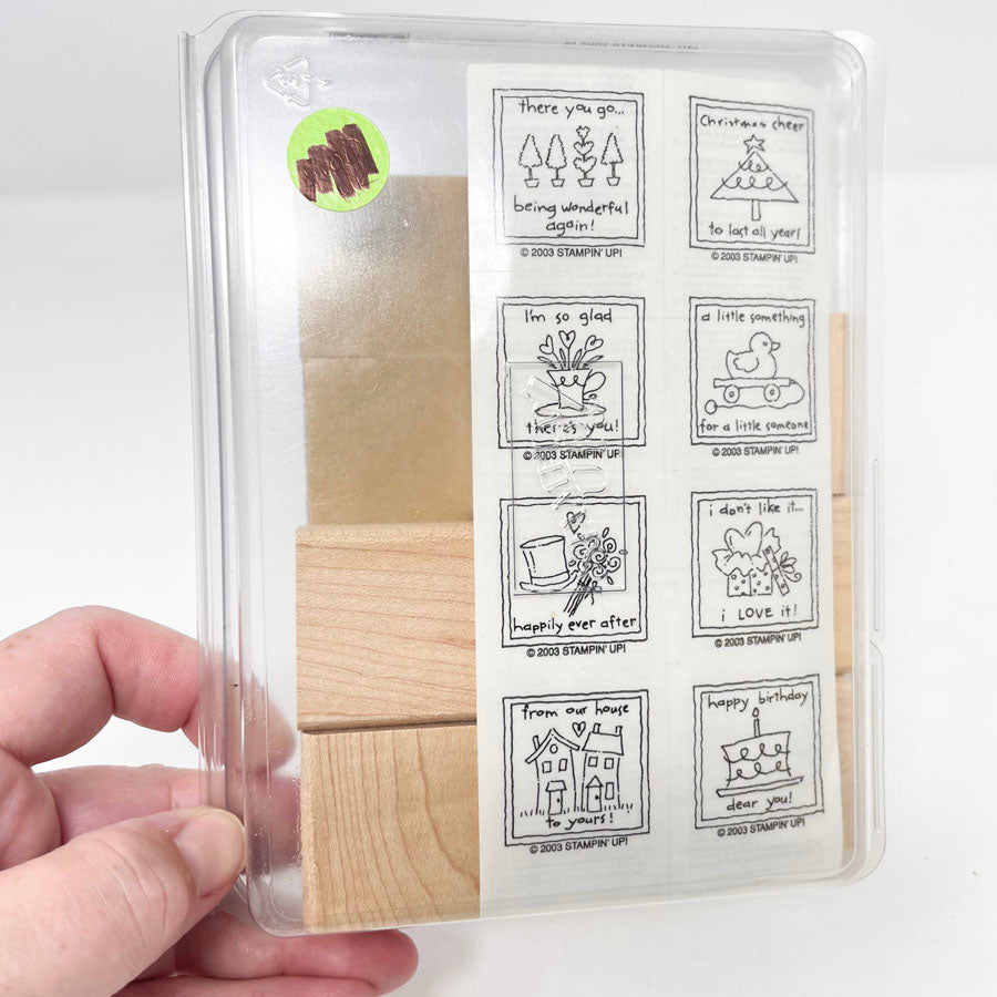 Stampin' Up! Rubber Stamps – Medium Box Sets