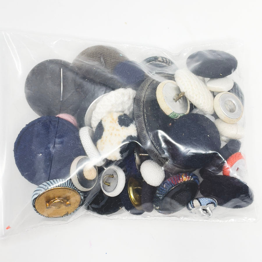 Assorted Fabric Covered Button Pack