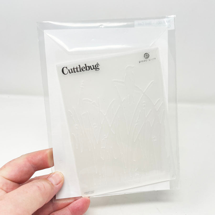 Bird Call - Cuttlebug Embossing Folder