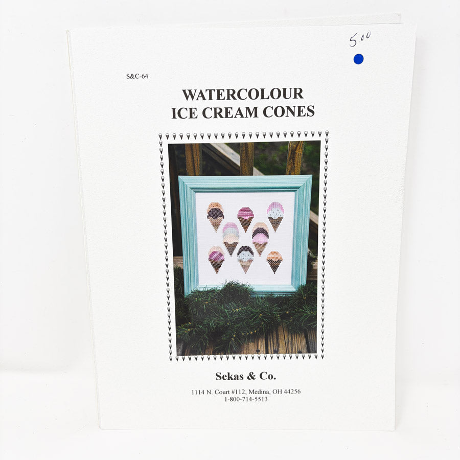 Assorted Watercolor Cross Stitch Patterns – Sekas & Co.