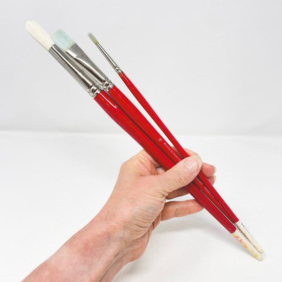 Winsor & Newton University Brush Set (3)