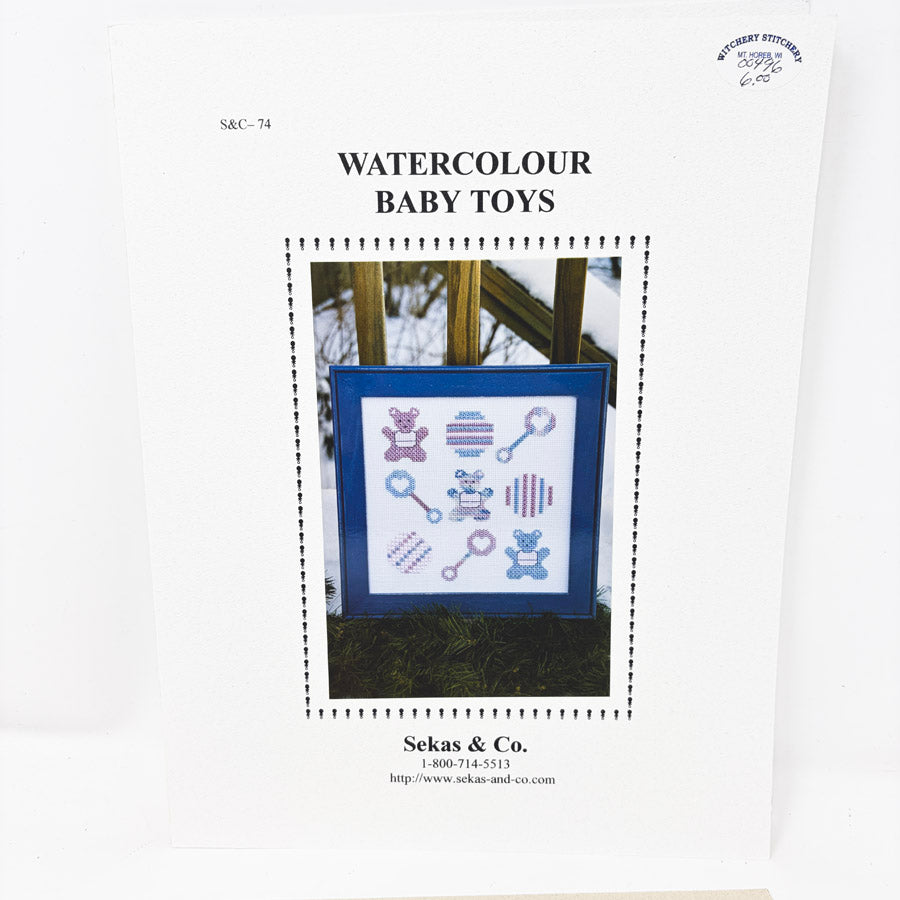 Assorted Watercolor Cross Stitch Patterns – Sekas & Co.