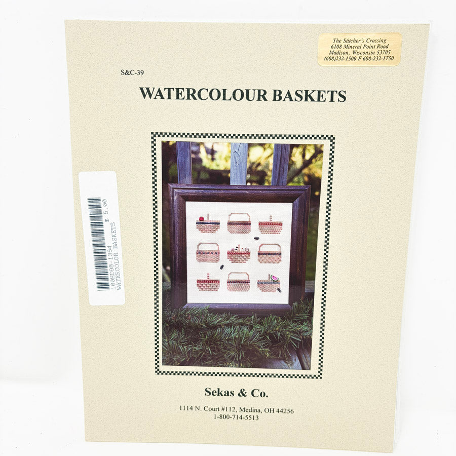 Assorted Watercolor Cross Stitch Patterns – Sekas & Co.