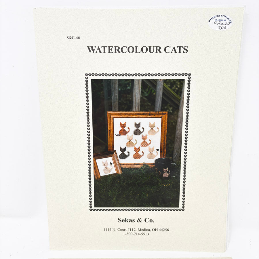 Assorted Watercolor Cross Stitch Patterns – Sekas & Co.