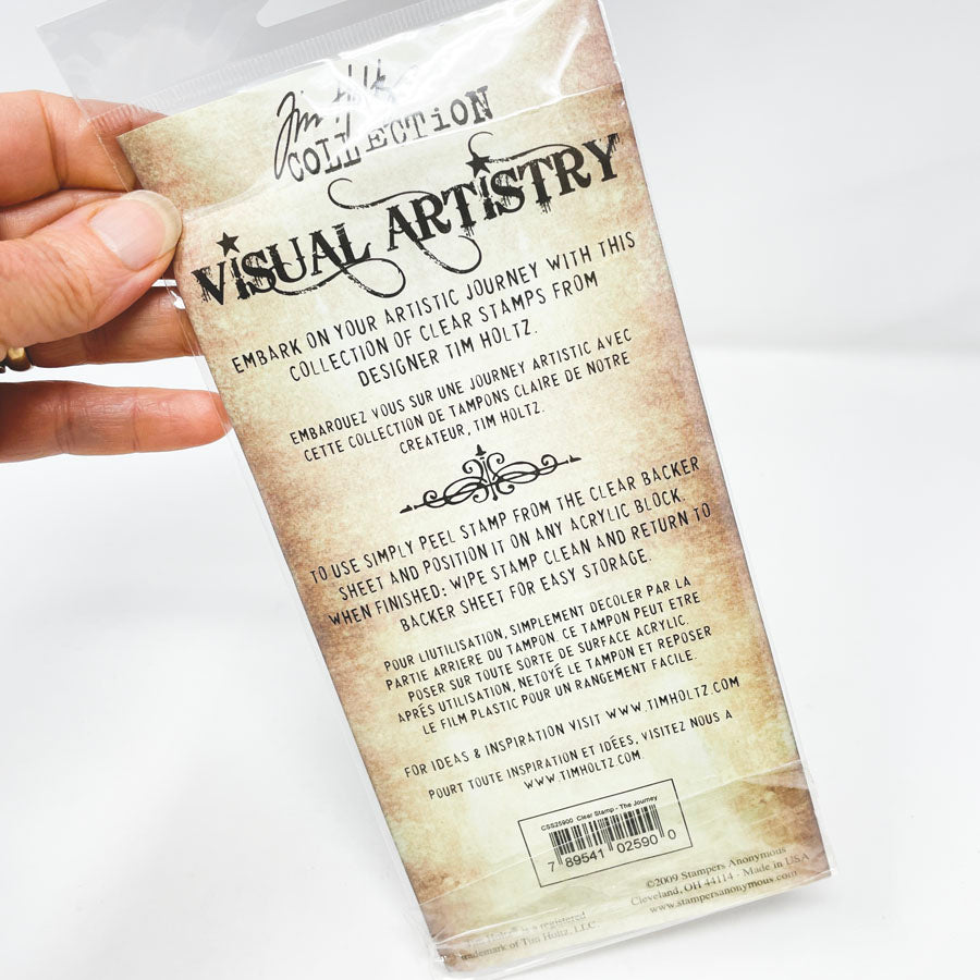 Tim Holtz- The Journey Stamp Set