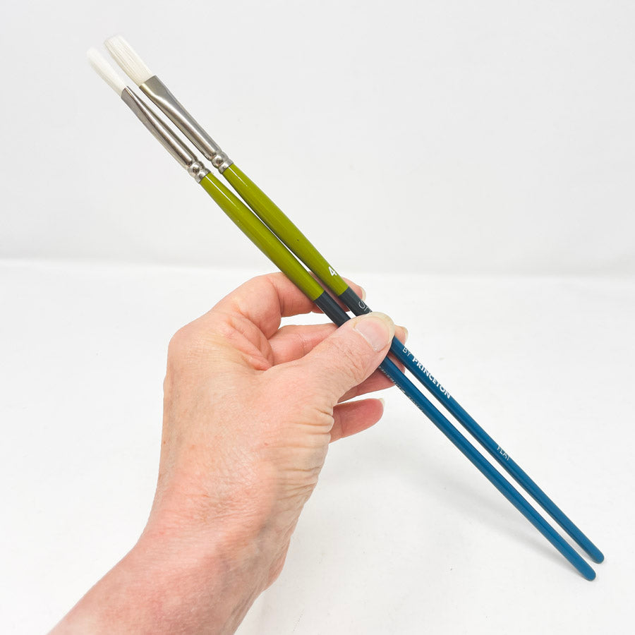 Asst. Bright/Flat Paint Brushes (1)