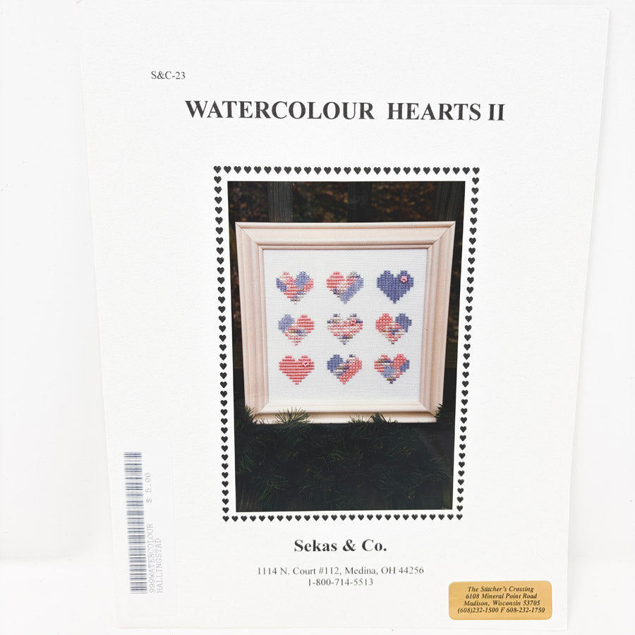 Assorted Watercolor Cross Stitch Patterns – Sekas & Co.