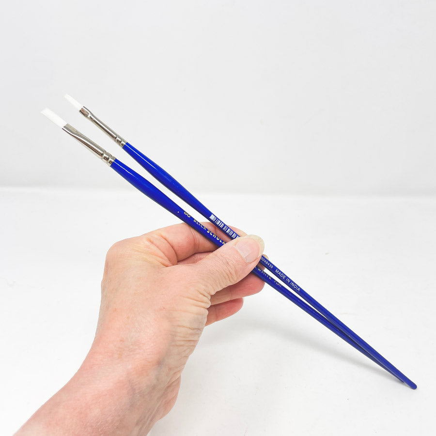 Asst. Bright/Flat Paint Brushes (1)