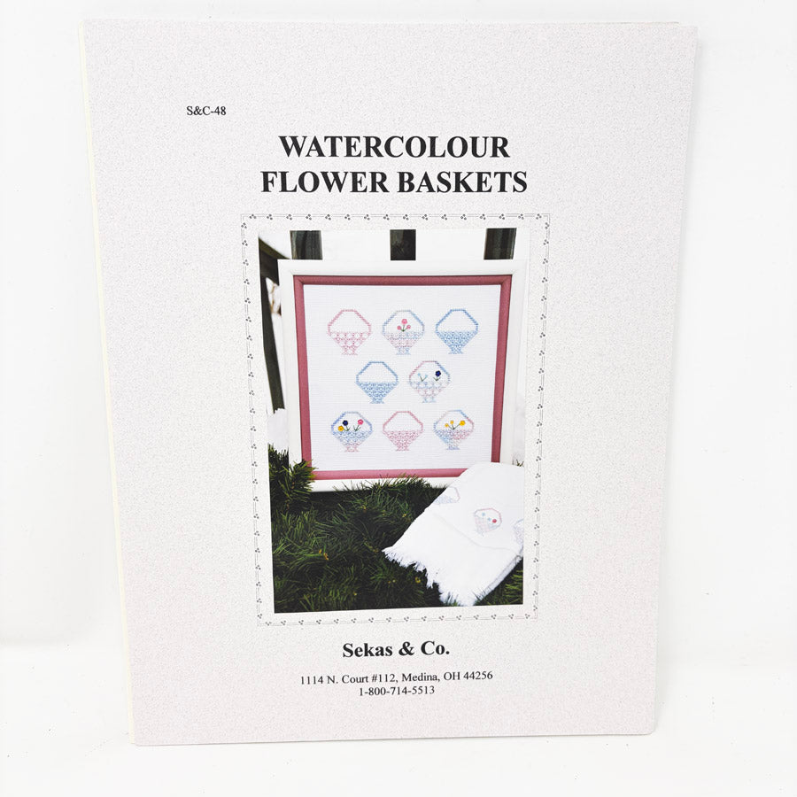 Spring Watercolor Cross Stitch Patterns – Sekas & Co.