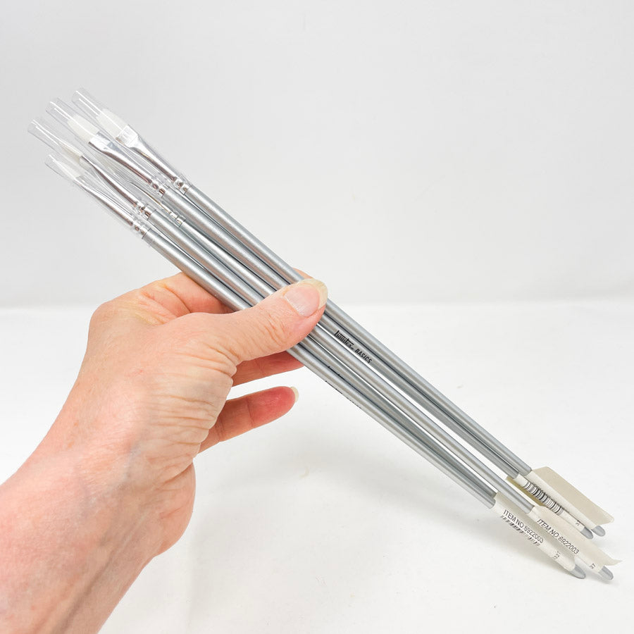 Asst. Bright/Flat Paint Brushes (1)