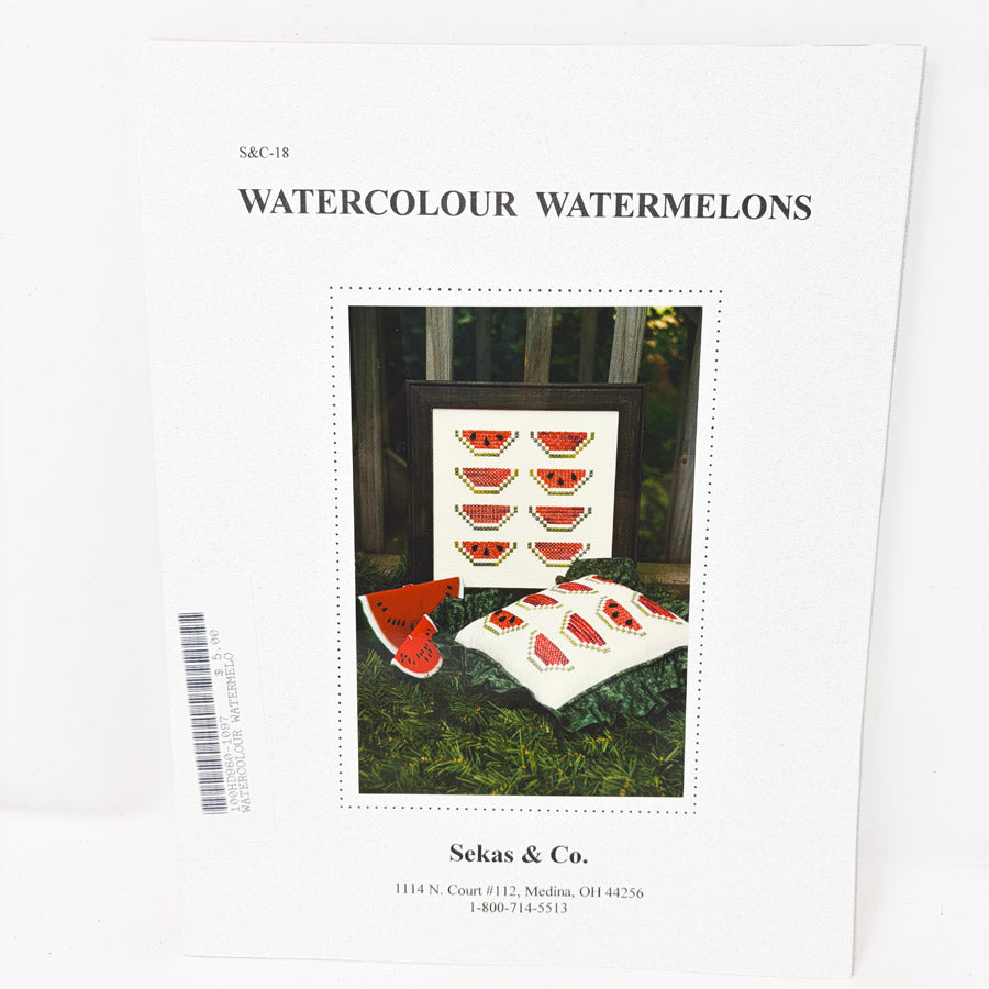 Summer Watercolor Cross Stitch Patterns – Sekas & Co.