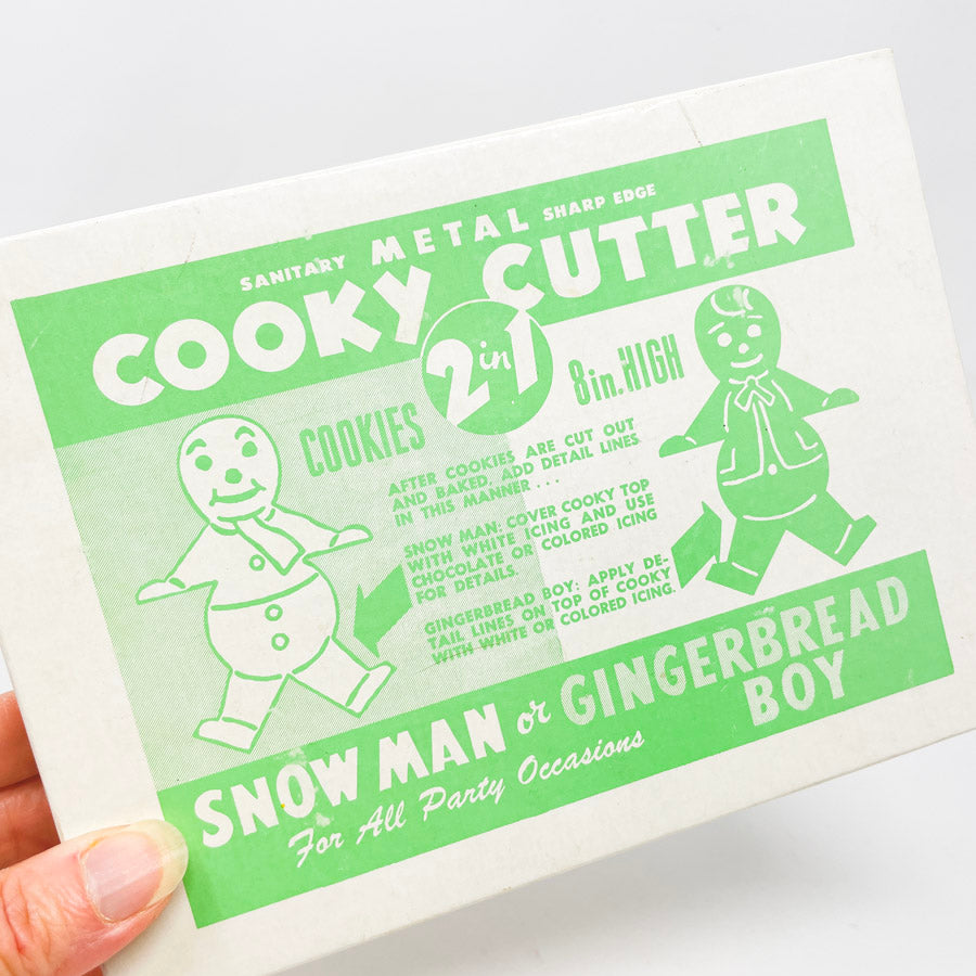 Vintage "Cooky" Cutter - Snowman or Gingerbread Man