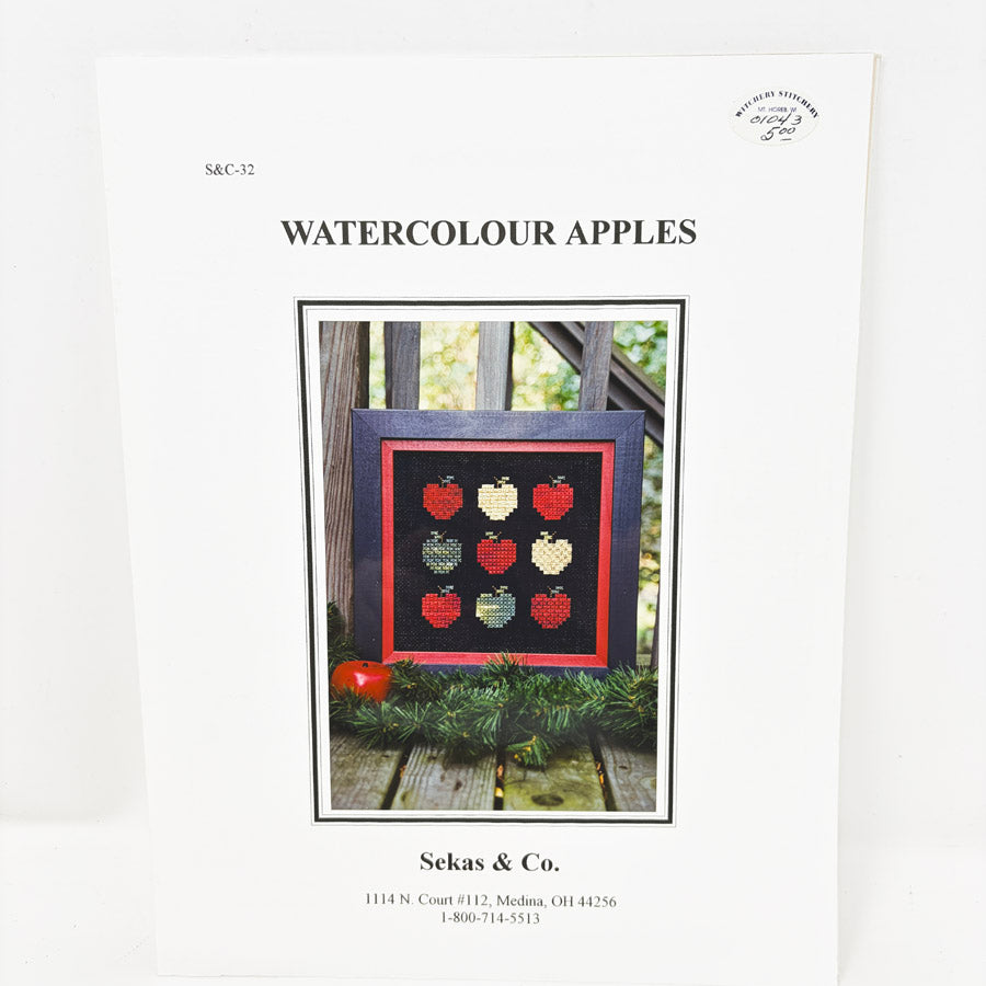 Fall Watercolor Cross Stitch Patterns – Sekas & Co.