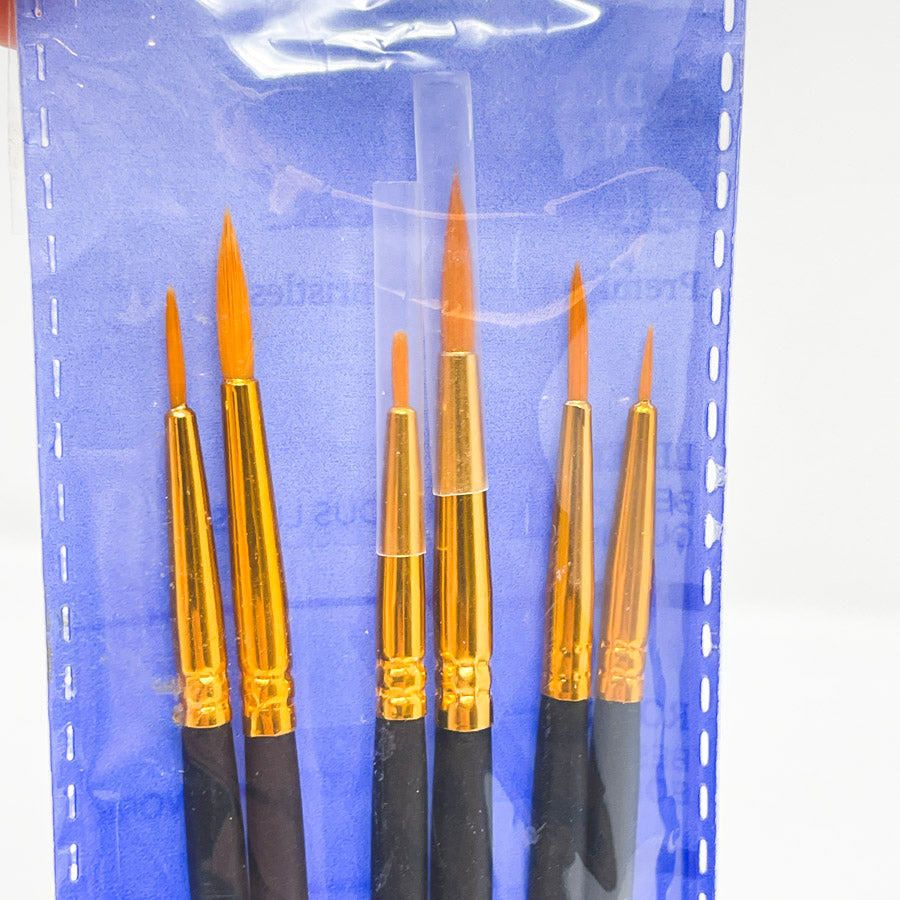 Folk Art Premium Detail Brushes (6)