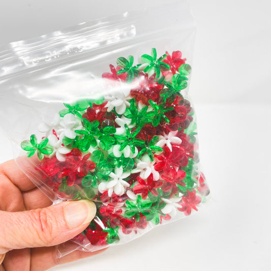 Christmas Color Star Beads