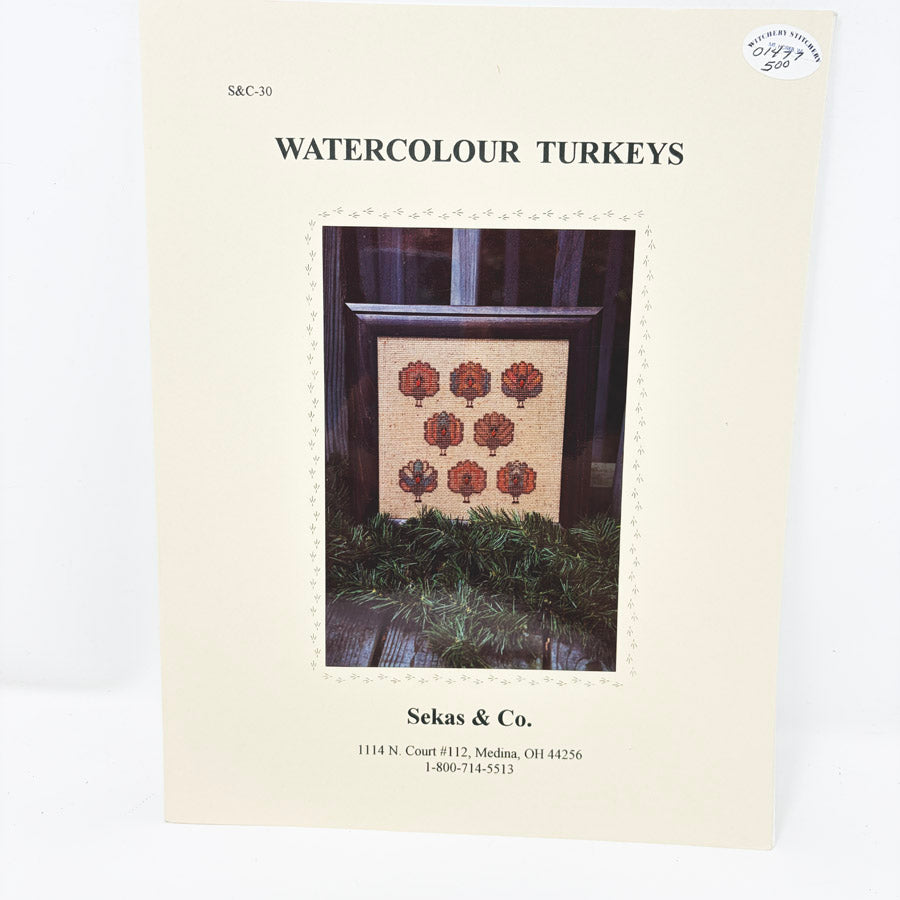 Fall Watercolor Cross Stitch Patterns – Sekas & Co.