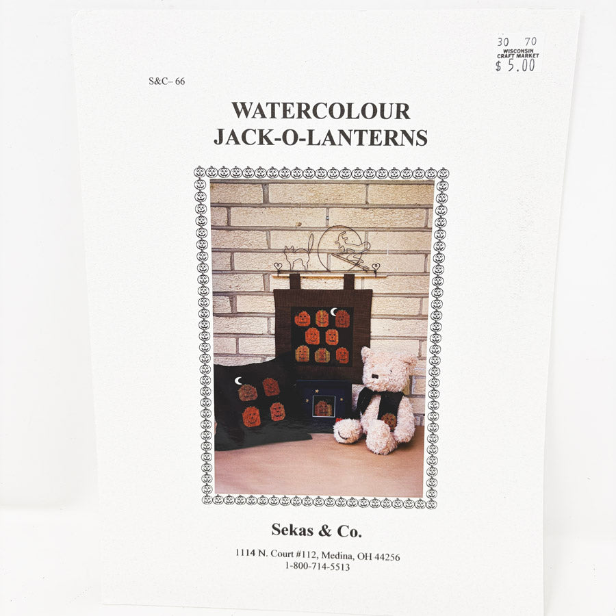 Fall Watercolor Cross Stitch Patterns – Sekas & Co.